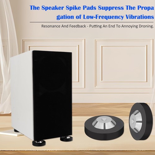 4xHiFi Audio Speaker Isolation Feet AMP DAC Spike Base Pad 39 x 13 mm - Picture 7 of 7