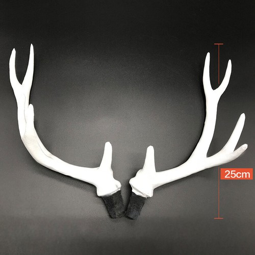 Artificial Plastic Deer Antlers Cosplay Headband Hairband Headwear 7.5/17/25cm I - Picture 15 of 18