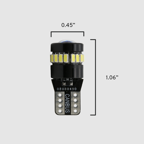 CANBUS Error Free T10 921 912 LED White Backup Reverse License Light Bulbs - Picture 6 of 6