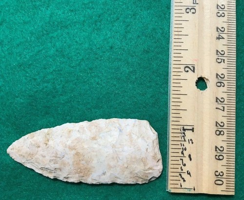 Lance Point 1J22-1 Native Artifact Arrowhead - Picture 8 of 12