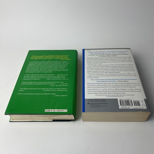 DER INTELLIGENTE INVESTOR BENJAMIN GRAHAM 4. überarbeitete Warren Buffett - 2 BUCH SET - Bild 2 von 9