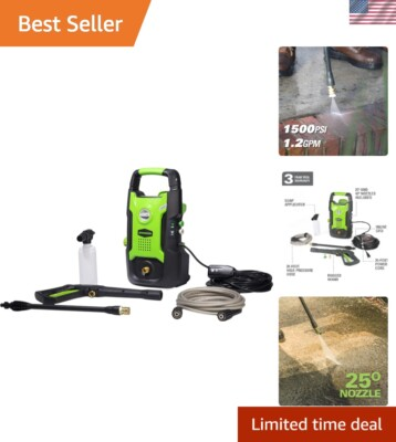 #ad Powerful 1500 PSI Pressure Washer Ideal for Home DIY Lightweight amp; Portable $153.87