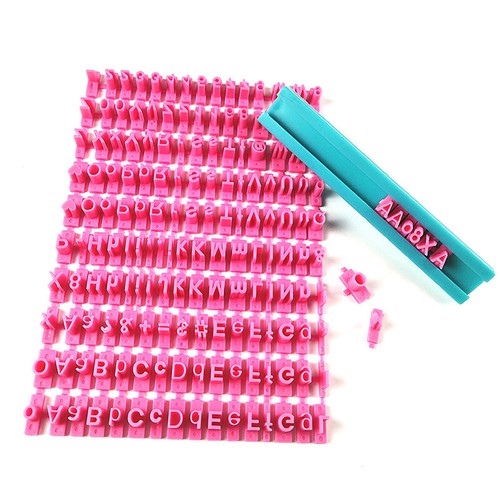 1 Set Letter Number Cookie Molds Alphabet Press Stamp DIY Cake Baking Tools - Picture 8 of 8