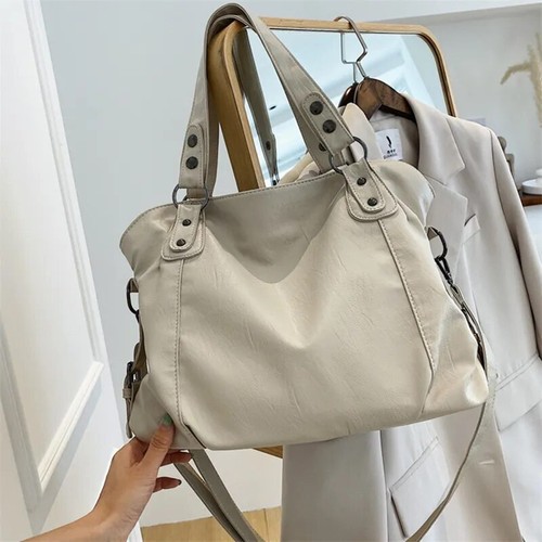 Bolsos de Hombro Damas Bolso de Comprador Cuero Bandolera Bolso de Mano Dama Bolso de Viaje - Imagen 5 de 21