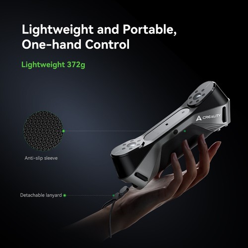 Creality 3D Scanner CR-Scan Raptor Handheld 0.02mm Accuracy Blue NIR Consumer - Picture 16 of 18