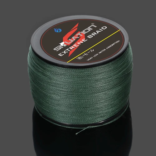 Líneas trenzadas fuertes 100/300/500/1000M verde Dyneema Spectra línea de pesca en el mar Reino Unido - Imagen 9 de 16