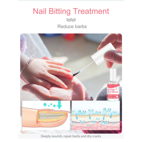 Stop Nail Biting Stuff Anti Nail Biting Polish Stop Thumb or Finger Sucking NEW - Picture 5 of 7