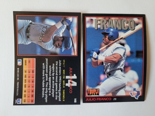 1993 TRIPLE PLAY CARDS You Pick by TEAM Orioles to Yankees Red Sox Rockies Twins - Picture 50 of 113