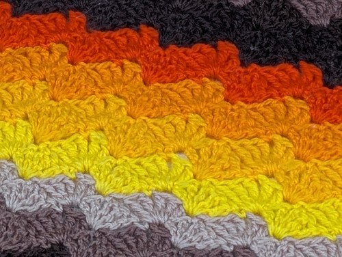 Vintage 32 Zoll x 60 zoll Herbst Herbst Ernte Afgan Jakobsmuschel Überwurf Decke Kuschelig Chevron - Bild 7 von 11
