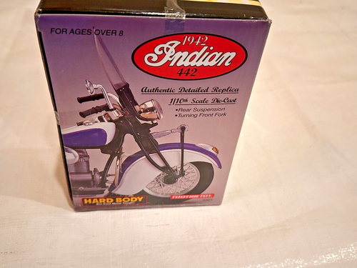 1942 Indian 442 Motorcycle Hard Body Die-Cast Rear Suspension Tuning Fork - Picture 9 of 11