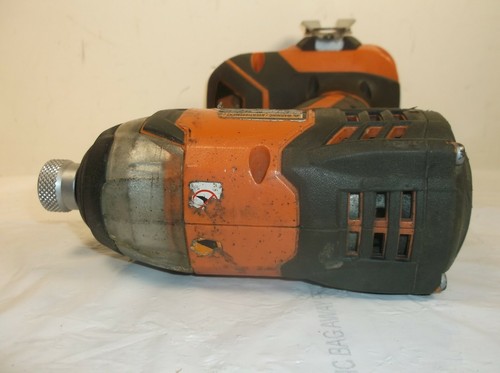 SOLO HERRAMIENTA ATORNILLADOR DE IMPACTO INALÁMBRICO RIDGID 18v 1/4" - Imagen 9 de 9