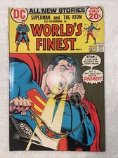 WORLDS FINEST 213  Sept. 1972 Vintage Superman Comic