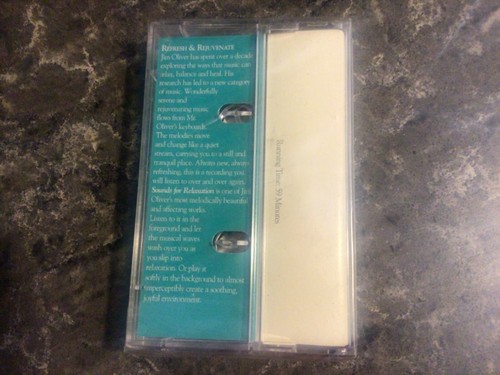 Jim Oliver Sounds For Relaxation Strength for Living (Cassette) NEW SEALED - Picture 2 of 5