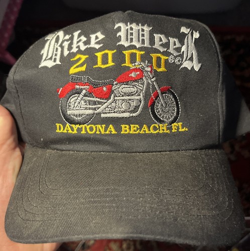 Bike Week 2000 Daytona Beach Florida Baseballkappe Mütze Snapback Baseball Erwachsene - Bild 1 von 4