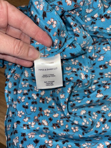 Veronica Beard Costa Blouse Size 10 Retail $350 NWT 100% Silk Side-Zip - Picture 12 of 17