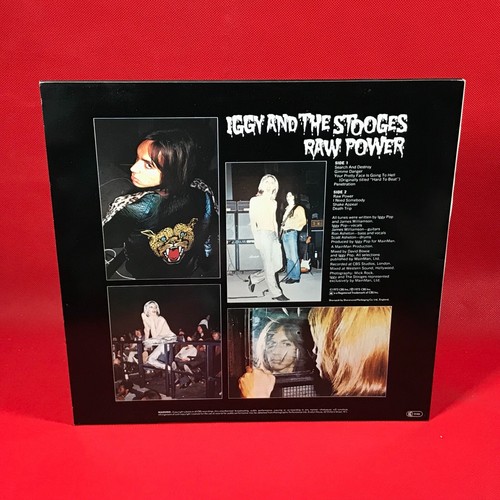 IGGY & THE STOOGES Raw Power 1987 UK vinyl LP POP Search & Destroy David Bowie - Picture 2 of 5