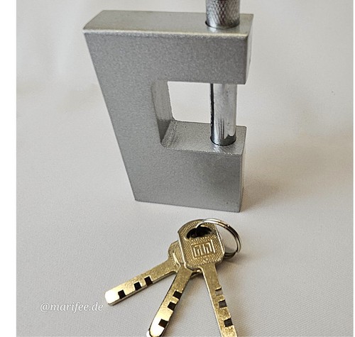 Sicherheits-Vorhängeschloss, Monoblock, verschiedene Größen,  High-Security - Bild 40 von 46