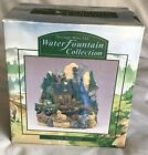 Heritage Mint Water Fountain Collection Cabin Waterfall Plays Birds/Water 2000