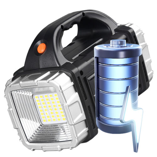 Camping Lantern USB Rechargeable Camping Torch Power Bank (Silver White Light) - Picture 10 of 12