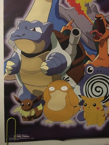 Pokémon Got To Catch 'em All Collage Vintage Poster Trading Card Pin-up Nintendo - Picture 9 of 12