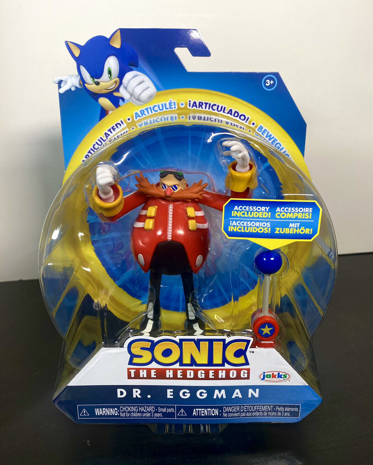 2022 JAKKS Pacific Sonic the Hedgehog Action Figure: DR. EGGMAN (w/ Checkpoint)