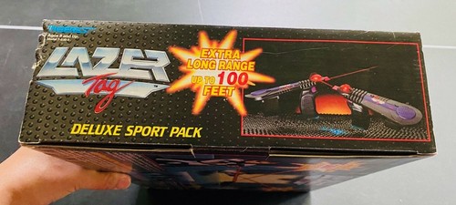 LAZER TAG DELUXE 1998 TWO PLAYER SPORTS PACK TIGER 100 FT RANGE NEU - Bild 3 von 6