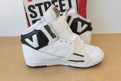 Vintage Deadstock Vision Street Wear Skate Shoes MS 1800 White w/ Box 7 DEFECTS - Picture 10 of 19