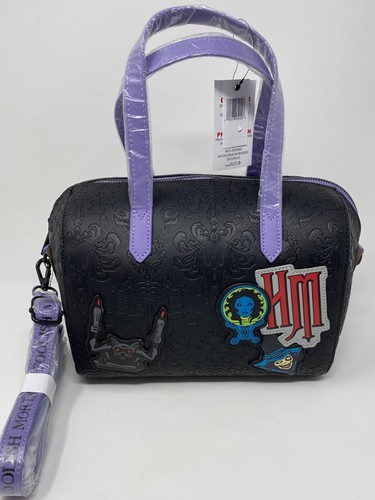 NWT Disney Parks Loungefly Haunted Mansion 50th Anniversary Satchel Crossbody - Picture 1 of 12