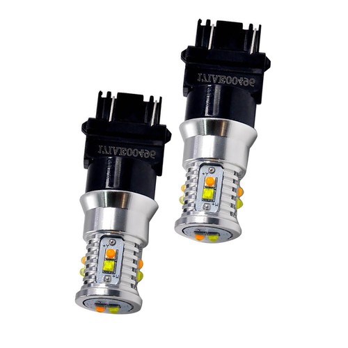 3157 Switchback LED luces de señal de giro bombillas para Chevy Silverado 1500 1999-2013 - Imagen 4 de 14