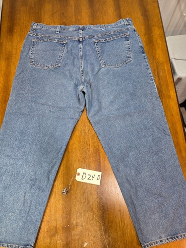 Faded Glory Mens Blue Denim Jeans Size 46 x 30 100% Cotton - Picture 13 of 17