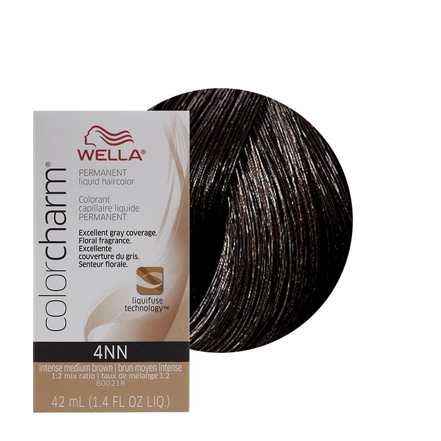 Wella Color Charm Liquid Nn Shade 4nn Intense Medium Brown For
