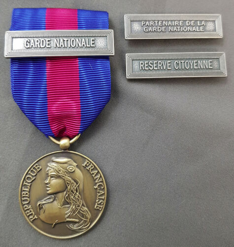 Médaille Réserve Volontaire de Défense et de Sécurité Intérieure Bronze Agrafe - Photo 1/2