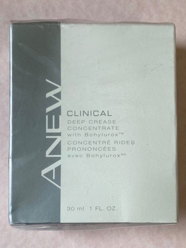 Avon ANEW CLINICAL DEEP CREASE Concentrate with Bo-Hyaluronic 1 oz NOS SEALED - Picture 2 of 8