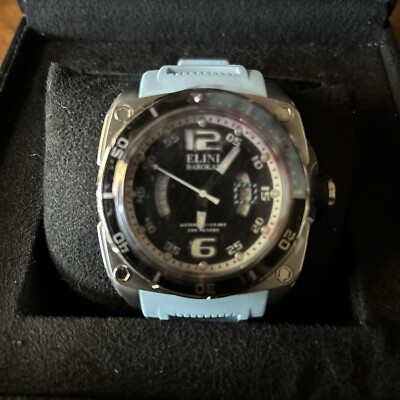 ELINI BAROKAS, 660ft/220 ATM  COMMANDER'' MENS DIVE WATCH