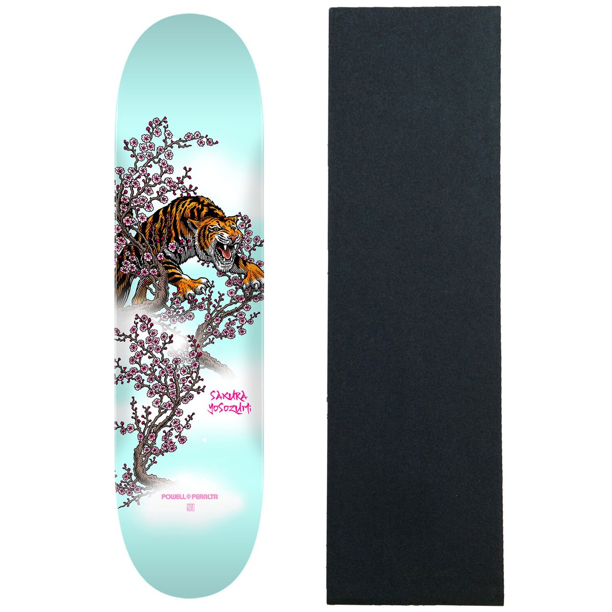 POWEL パウエル YOSOZUMI TIGER LT 8” Amazon.com : Powell Peralta Sakura Yosozumi Tiger Skateboard