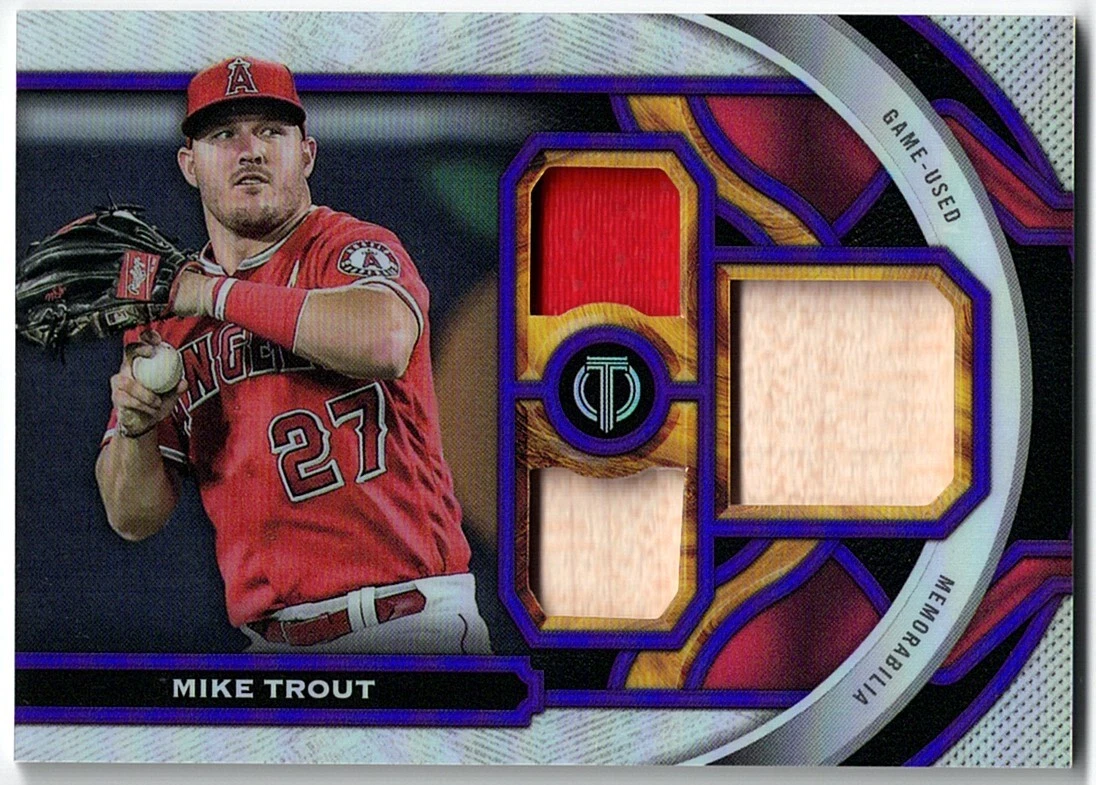0 Topps TOPPS マイク・トラウト TRIBUT 199シリアル Trout Tribute