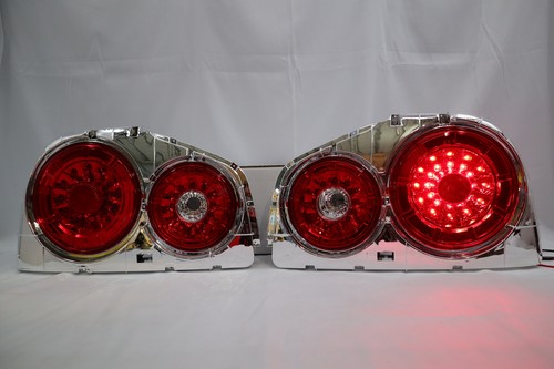 New Clear Red LED Tail light for 1998 1999 2000 2001~02 Nissan Skyline R34 GTR - Picture 5 of 10