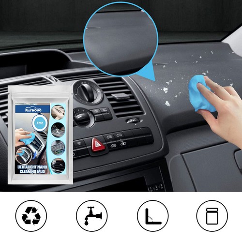 1PC Car-Cleaning Gel Reusable Keyboard Cleaner Gel Car Air Vent Keyboard-Cleaner - Picture 1 of 12