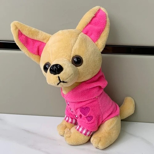 18cm Simulation Cute Chihuahua Puppy Plush Toys Children's Birthday Gift Toys - Picture 5 of 6