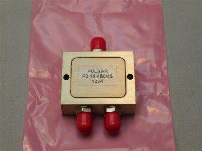 Pulsar Microwave P2-14-450/4S 2-Way SMA Power Divider 20-1500MHz 1W