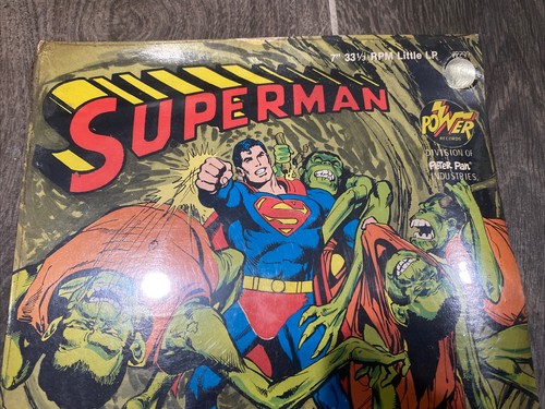 Superman Weatherspoon's Catalyst 33 1975 disco de colección 7" Neal Adams #2299 - Imagen 2 de 6