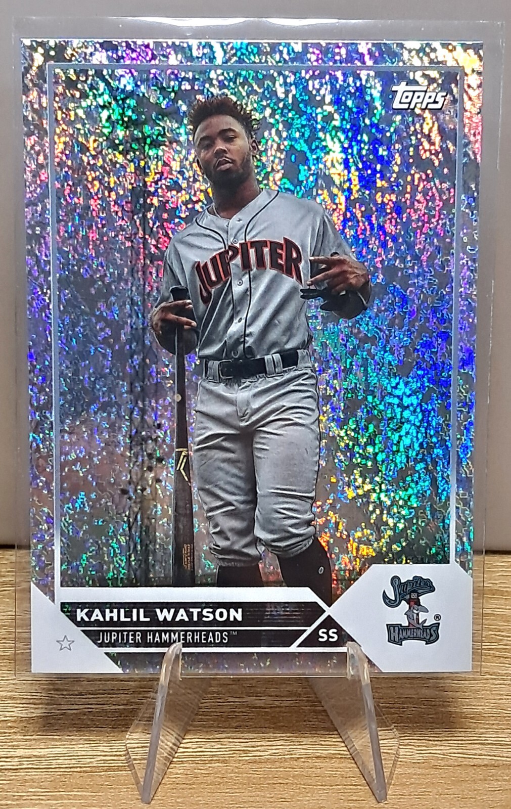 Kahlil Watson 2023 Topps Pro Debut Sparkle Foil /175 Marlins Guardians #PD-153