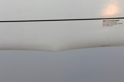 Vintage 1985 ASC VIsion Car- Concept Car- Poster 24x18 A12-Q12 - Picture 2 of 6