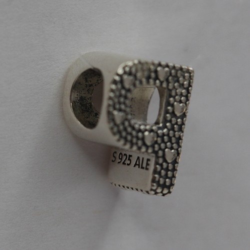 NEW AUTHENTIC PANDORA CHARMS LETTER INITIAL ALPHABET A TO Z W SUEDE POUCH - Imagen 27 de 45