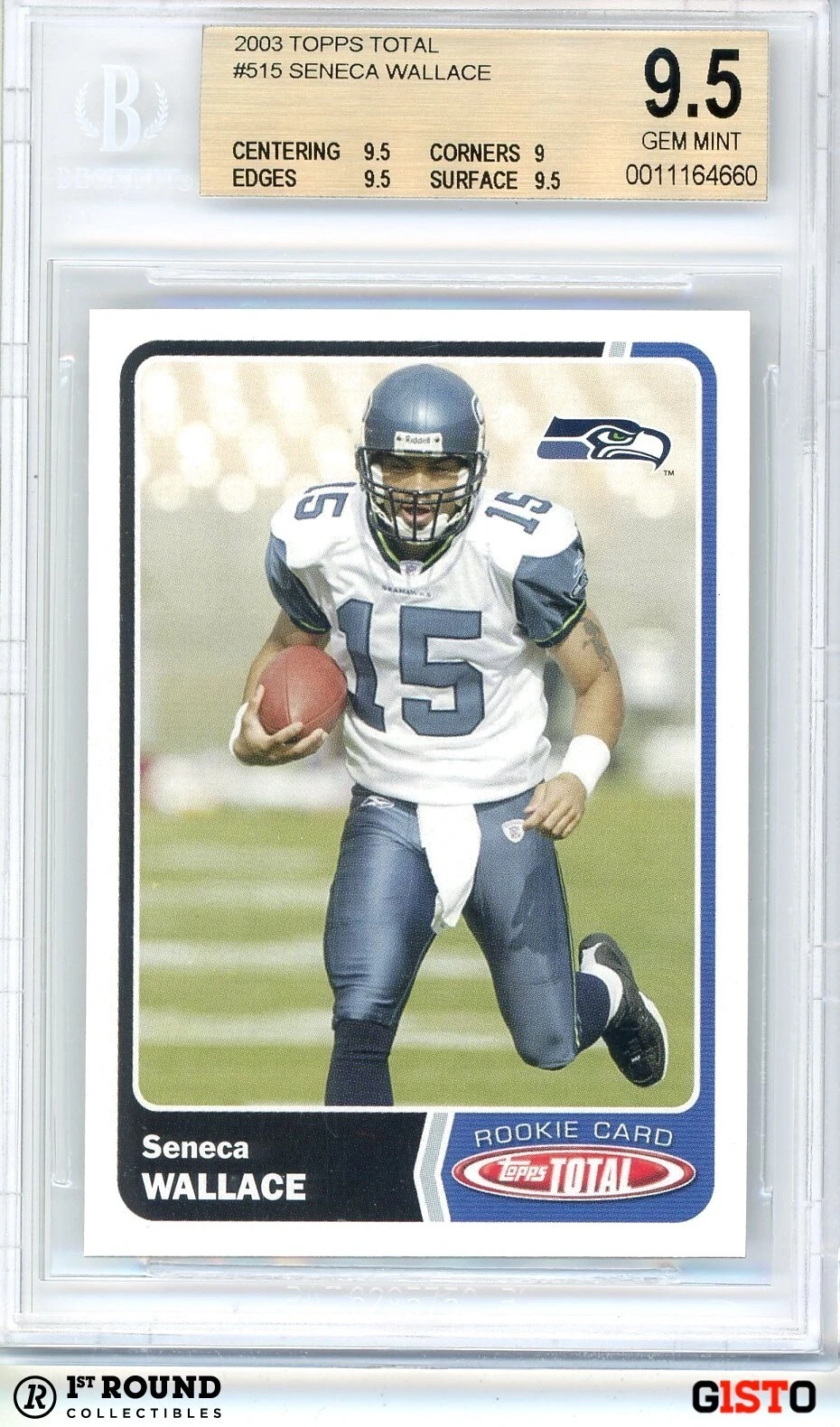 Seneca Wallace Topps Total #515 Base