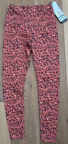 BILLABONG WOMEN'S Small Brown Rust High Waist Leggings Pants Leopard Print NEW - Picture 5 of 10