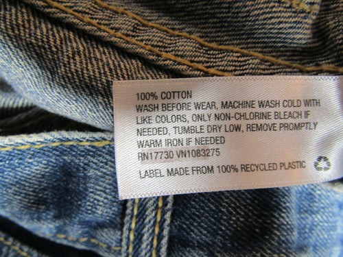 YOUTH BOYS BLUE JEAN PANTS 100% COTTON SIZE 14 INSEAM 29 - Picture 3 of 5