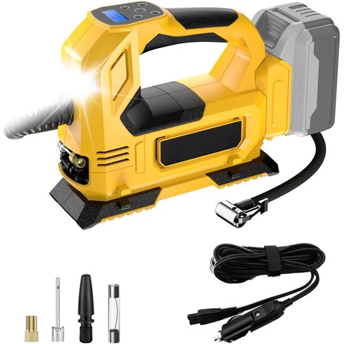Kabelloser Luftkompressor Elektro Reifenpumpe für Dewalt 18V 20V Akku DHL - Bild 11 von 12