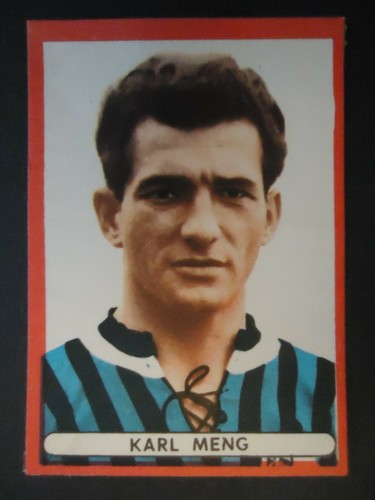 Sicker Sammelbild 224 Karl Meng 1. FC Saarbrücken 1963/64 Fußballalbum - Picture 1 of 2