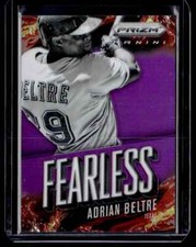 2014 Panini Prizm Fearless Prizms Purple Adrian Beltre 91/99 Texas Rangers #9